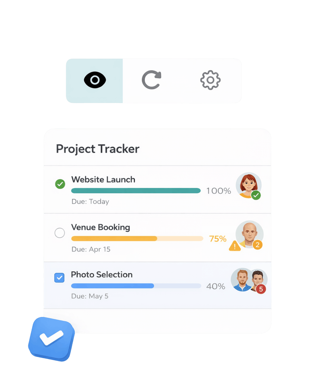 Project tracker